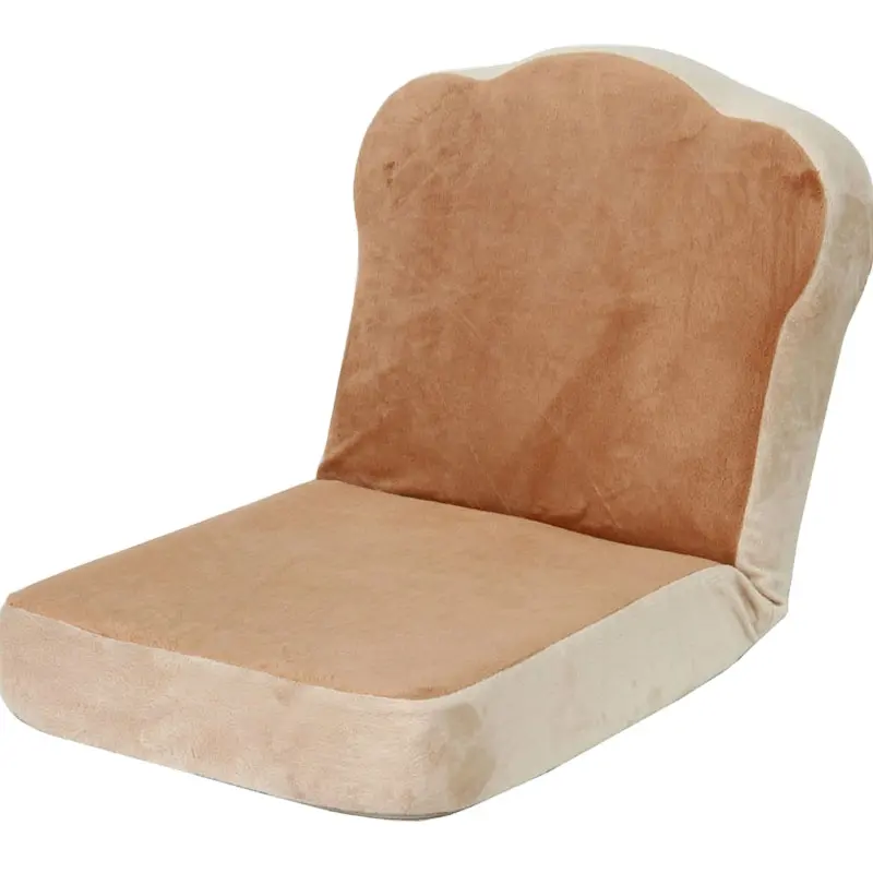 畳デザインパン型折りたたみ椅子スモールシングルレイジーソファクリエイティブファブリックレジャーチェアリビングルームチェア