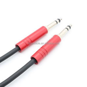 B-Gauge TRS Patch <strong>Cables</strong> - 6mm O.D Starquad <strong>Cable</strong>. Moulded Ends 1ft / 1.5ft / 2ft / 3ft / 4ft - Product Image 5