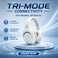 Auriculares Inalámbricos RGB para Juegos con Chipset JL para 5.3 con Baja Latencia para Teléfono Móvil y Música