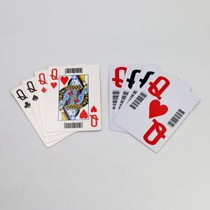 Wholesale Waterproof Reusable Poker Cards Custom Printed Scannable Barcodes Poker Cards PVC <b>Paper</b> Playing Cards - Product Image 3