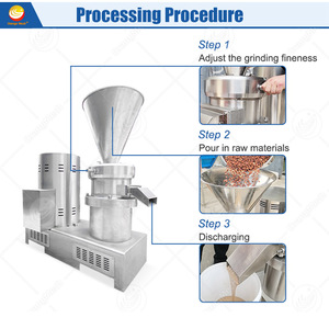 เครื่องบดซอสกระเทียมพริกอัลมอนด์เชิงพาณิชย์จาก orme สำหรับทำเนยถั่วสำหรับธุรกิจขนาดใหญ่ - Product Image 4