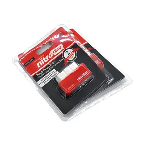 Nicardiag NitroOBD2 rouge pour voitures Diesel, boîte de réglage des puces, NITRO OBD2