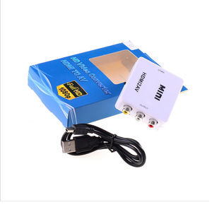 Mini Hdm2av Converter Hdmi To Av Adapter 1080p For Old Tv And <b>Set</b> <b>Top</b> <b>Box</b> - Product Image 3