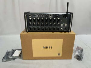 Console de mixage numérique à 18 canaux MR18, en métal, avec USB, XLR, Ethernet, pour système audio de scène, PA, DJ - Product Image 2