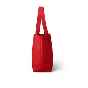 Sac fourre-tout personnalisé pour femme 100% coton, logo personnalisé, double poignée, impression sérigraphique, grande taille pour le week-end, la plage, les courses - Product Image 3