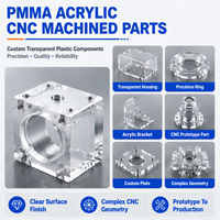 Services de fraisage CNC de précision sur mesure, pièces usinées en plastique technique acrylique PMMA, POM, PC, ABS, PEEK, composants OEM