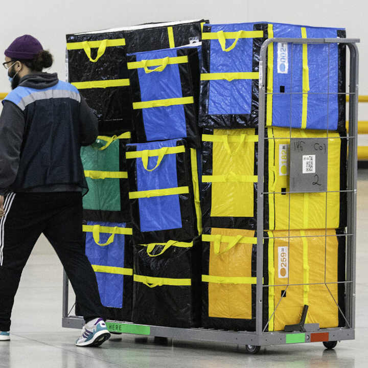 Sorting Totes Customizable Heavy Duty Storage Box - Insulated & Waterproof
