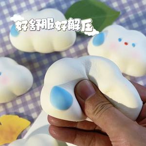 Juguetes Blandos de Nube, Juguetes Antiestrés para Apretar, Regalo Novedoso con Forma de Nube Kawaii para Venta al por Mayor - Product Image 6