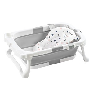 <span class=keywords><strong>Baignoire</strong></span> bébé pliable triple, design portable à 3 plis, <span class=keywords><strong>baignoire</strong></span> pour enfants légère et pliable, bassin de douche pour nouveau-né et tout-petit, utilisation à domicile - Product Image 6