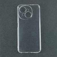 Casing HP Tpu Transparan Hitam Gratis untuk Tecno Spark Go 3 2 1 Tipis Ramping dengan Lapisan Matt Anti Benturan