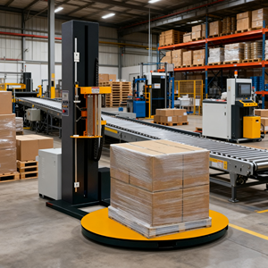 Tự động Pallet Sản phẩm đóng gói phim máy bao bì/PE Stretch máy đóng gói phim - Product Image 4