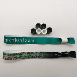 מותאם אישית אירוע פרק כף היד להקות לסביבה wristband בד wristband - Product Image 4