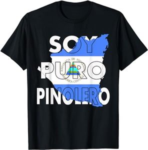 Camiseta Personalizada de Nicaragua con Estampado de Bandera de Nicaragua, Camiseta de Arte, Venta al por Mayor, Camisetas de Manga Corta Sublimadas para Hombre - Product Image 6