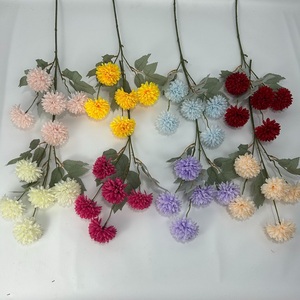 <span class=keywords><strong>Chrysanthème</strong></span> à 5 têtes, longue tige unique, fleur artificielle élégante, décoration de la maison, mariage, fenêtre, <span class=keywords><strong>prix</strong></span> de gros bas - Product Image 3