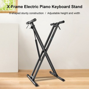 Support pour clavier de <span class=keywords><strong>piano</strong></span> électrique Support hydraulique pour clavier X à ressort à <span class=keywords><strong>gaz</strong></span> pour claviers électroniques - Product Image 5