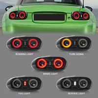 Feu arrière archaïque Animation de démarrage feu arrière pour Mazda Miata MX5 NC feux arrière Emark approuvé lumière de fumée