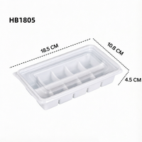 Boîte d'emballage alimentaire en plastique PET transparent personnalisée pour la pâtisserie