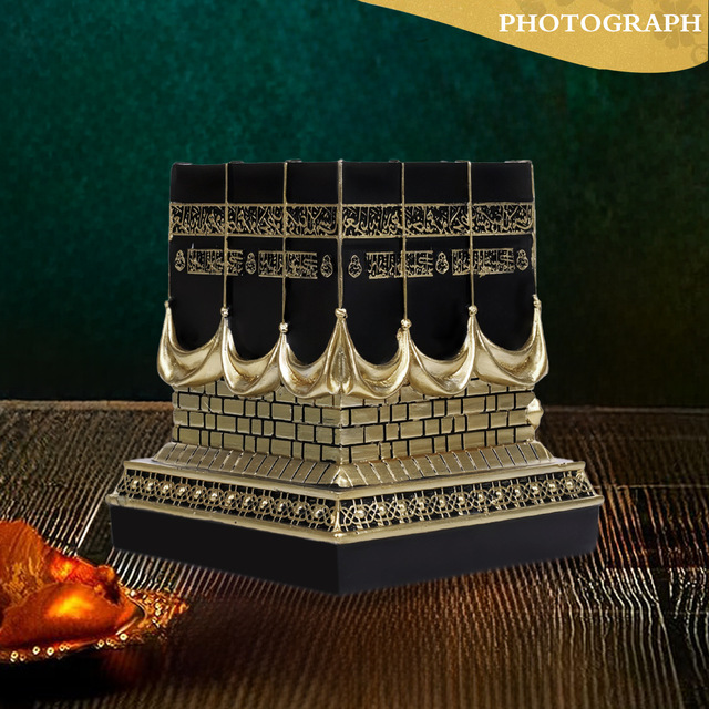 Cross-Border Kaaba Mecca Black House Model Living Room Ornament Resin Craft Saudi Tourism Souvenir ANYWAY Brand Model TR251226