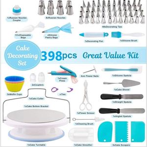 1 unidad Kit de herramientas ecológicas de grado alimenticio aptas para lavavajillas para decoración de pasteles, utensilios de repostería, soporte giratorio para glaseado - Product Image 2