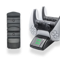 Station de charge double USB-C avec indicateurs LED pour manettes PS5 – Chargeur rapide pour manette de jeu