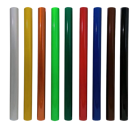 Feuille réfléchissante prismatique bicolore personnalisée haute visibilité, auto-adhésive, qualité super résistante pour