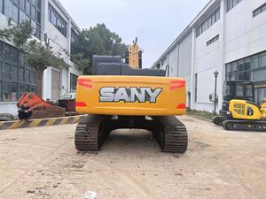 มือสอง Sany รถตักตีนตะขาบ SY215ไฮดรอลิก2023รุ่น PLC มอเตอร์เกียร์ประกอบ21ตันเครื่องจักรกลหนัก - Product Image 5