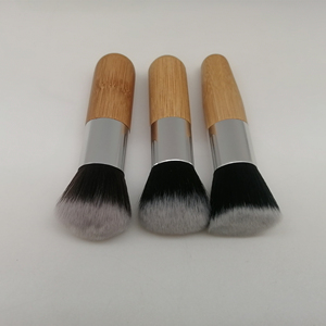 Angnbest — brosse de <span class=keywords><strong>maquillage</strong></span> fait à la main, outils de beauté, manche en bambou, meilleur accessoire pour fond de teint kabuki, <span class=keywords><strong>2021</strong></span> - Product Image 4