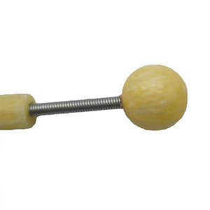 Nuevo martillo de mensaje de Jade amarillo Natural para adelgazar el cuerpo, herramientas de bola de relajación y prevención de enfermedades de salud - Product Image 4