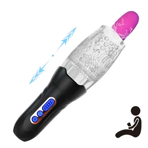 Giá thấp tự động đẩy tốc độ cao nam masturbator Máy Telescopic âm đạo thủ dâm Đồ chơi tình dục cho nam giới