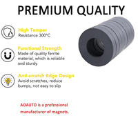 Haut-parleur magnétique industriel en céramique C8 avec échantillon d'aimant en anneau Service de coupe personnalisé quantité minimale de commande 1000 pièces en ferrite