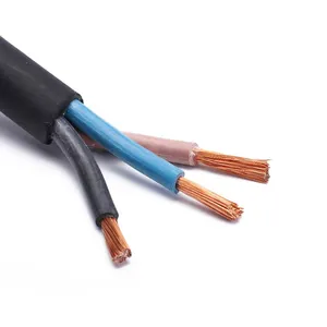 Cable de máquina de fabricación Industrial, Cable de alimentación en espiral Flexible de goma resistente, venta al por mayor