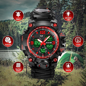 Reloj Digital Táctico de Supervivencia DFS15 23 en 1, Multifuncional, Correa Ajustable, Relojes Deportivos Resistentes al Agua 50 ATM - Product Image 4