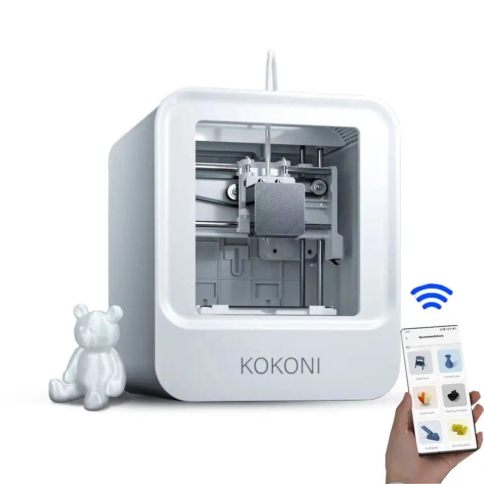 Multi-functional home small desktop intelligent App controls three-dimensional model KOKONI 3D printer.