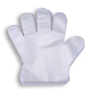 Wegwerp Handhandschoenen Pe Handschoenen Doorzichtig In Vinylpoeder Gratis Voor Het Koken Schoonmaken Restaurant Kliniek Fabriekswerkplaats