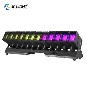 Câu lạc bộ chiếu sáng 12pcs 60W chùm RGBW 4in1 dẫn chùm DMX Sharpy DJ thanh rửa di chuyển đầu đèn sân khấu - Product Image 4