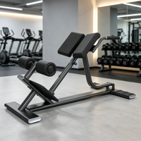 Banc d'extension dorsale réglable, chaise romaine, gain de place, entraîneur de posture lombaire, équipement de fitness à domicile