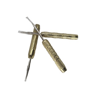 Pièces de quincaillerie tournées en laiton pour fraisage et tournage en acier inoxydable, usinage par électroérosion à fil, corps de fléchettes, tolérance 0,01 mm - Product Image 4