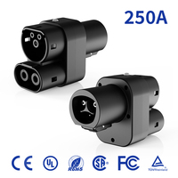 Nouvelle station de charge Tesla OLINK 250A 1000V CCS Combo 2 vers chargeur de voiture UE, adaptateur NACS vers CCS2 DC