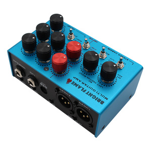 Pedal simulador de amplificador de guitarra Bright Flame Multi, simulador de gabinete estéreo, preamplificador, caja DI, pedal de efectos para guitarra eléctrica para grabación en estudio. - Product Image 5