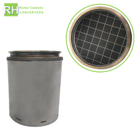 Pièce de camion Euro 6, convertisseur catalytique, filtre à particules diesel Sic DPF avec PT Pd Rh pour Mercedes Benz 001490489280 A0014904892