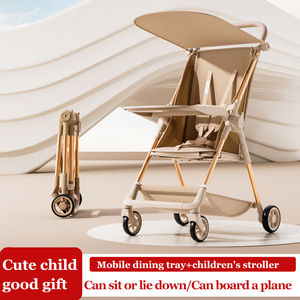 Passeggino per bambini pieghevole con una chiave liscia da spingere e facile da riporre è l'ideale per le uscite genitore-figlio - Product Image 2