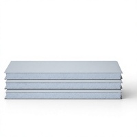 Panneau sandwich léger EPS Core CE ISO à rainures et languettes, panneau d'isolation thermique pour maison préfabriquée, salle blanche, entrepôt frigorifique