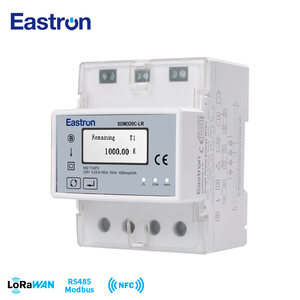 <span class=keywords><strong>Compteur</strong></span> <span class=keywords><strong>d</strong></span>'énergie monophasé bidirectionnel Eastron SDM320C-LR LoRaWAN RS485 Modbus NFC prépayé avec contrôle de l'alimentation - Product Image 1