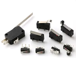 3 Pins 125V Switch Micro 2pin On Off Micro Switch Blade Endstop Microswich Small Micro Limit Switch