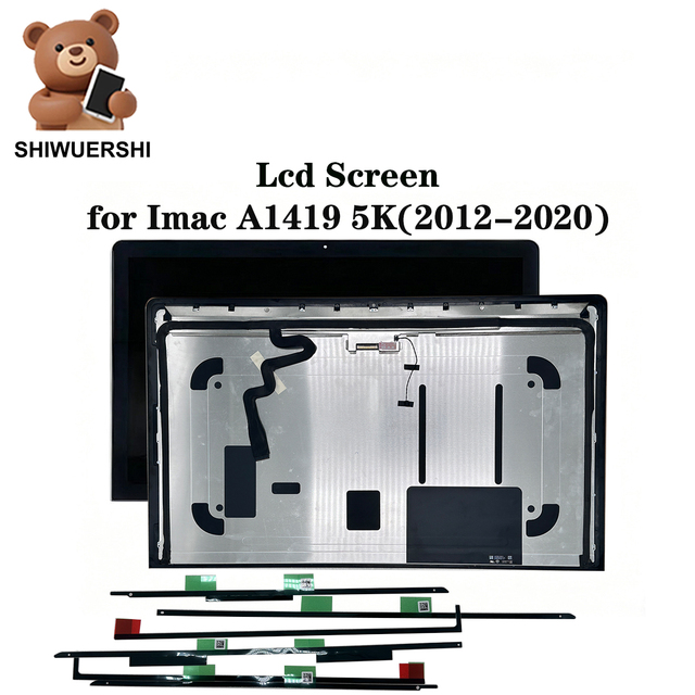 Wholesale New A+ 27 Inch A1419 5K LCD Screen LM270QQ1 SDB1 SDB2 SDC1 SDD1 SDC2 for iMac 27" A1419 Retina Display LCD Monitor