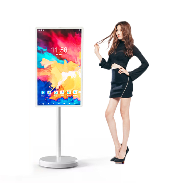 New Style 32 Inch Android TV with Capacitive USA Warehouse Stock Touchscreen 1080P HD Indoor Use Builtin Battery 1 Year Warranty