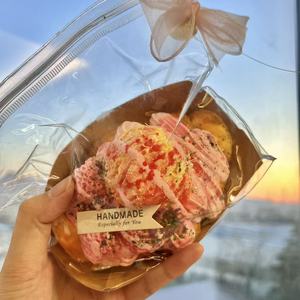 Squishy Food Toys Wholesale New Design Cheese Souffle Strawberry Cake Silicone Squishy Toy Stress Relief <b>Ball</b> Taba <b>Squeeze</b> - Product Image 1