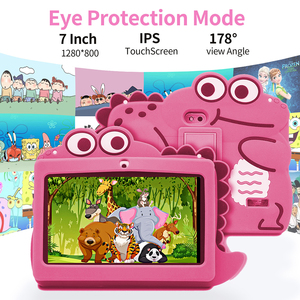 Children Wholesales 7 Inch Educational School Study <b>Tablet</b> PC with Android 15 4+64GB Wi-Fi Anti-Drop Protective Case <b>Pen</b> Toys - Product Image 4