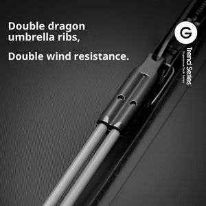 Paraguas Plegable Automático Grande para Hombre con Hebilla de Anillo y Bloqueo de Combinación, Resistente al Viento y Robusto - Product Image 5