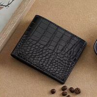 Tas Resepsi - Dompet Kulit Buaya Model Silang dengan Banyak Slot Kartu - Model Pendek - Dompet Kecil - Tempat Kartu Identitas Wanita